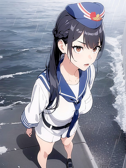 Detailed Pigtails Fluttering in the Wind for Intense Hentai Pleasure