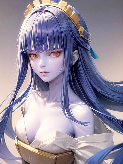 Yuki Jyorou from Shin Megami Tensei Gives Seductive Bust Shots in hentai AIPorn