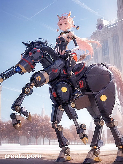 Gyroid Navigates Modern City in Tight-Fitting Outfits for Sexy Hentai Adventures