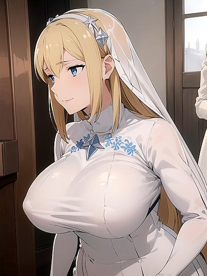 Rudeus from Mushoku Tensei Teasing with Cleavage and Massive Ass in Horny Hentai Scenes