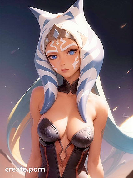 Ahsoka Tano from Star Wars in Highly Detailed Hentai Pleasure Sessions