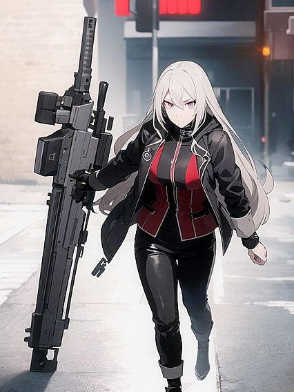 Rasty's Giant Revolver Aimed at You in Blurry Action-Hentai Thrills