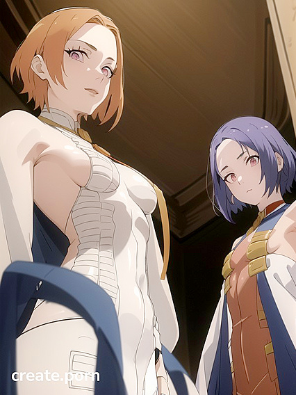 Ginger Curvy Goddess Enjoying Sundown in Erotic Hentai Adventures