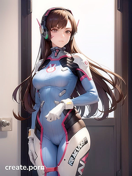 D.va from Overwatch Gets Wild in Steamy Hentai Action