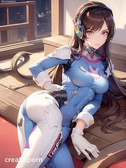 D.va from Overwatch Gets Wild in Steamy Hentai AI Action