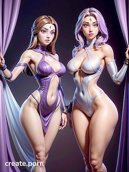 Arabian Yogini Seductress in Thick-Thighed Whorehouse Hentai Action