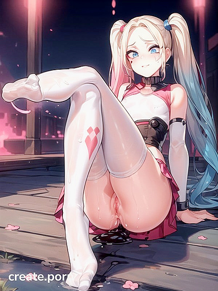 Lifted Legs and Wet Pussy in Uncensored White Sock hentai AI Action