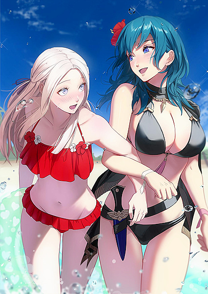 Holy Hentenaism! Edgylord & Swordbabe Get Freaky on Beach Blanket Bang-aThon!