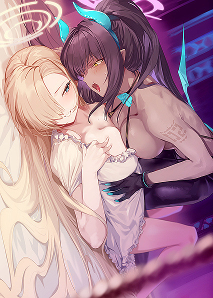 Hardcore Hentai XXX Action - Karen Gets Her Succubus On with Some Hot Ass-Sucking!