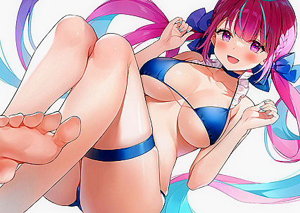 Holy Hentaided! Bodacious Beach Babes in Tiny Triangles Get Wet & Wild on Water!