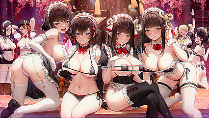 Horny AF Maidservants Get Fucked Hard in Hidden Cam XXX Pics