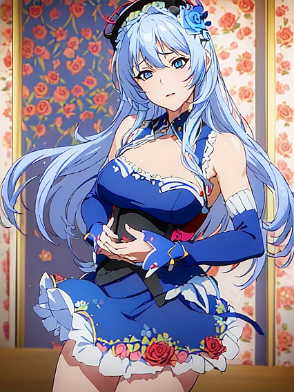 Wind-Tousled Locks and Plump Breasts in Solitary hentai Ecstasy