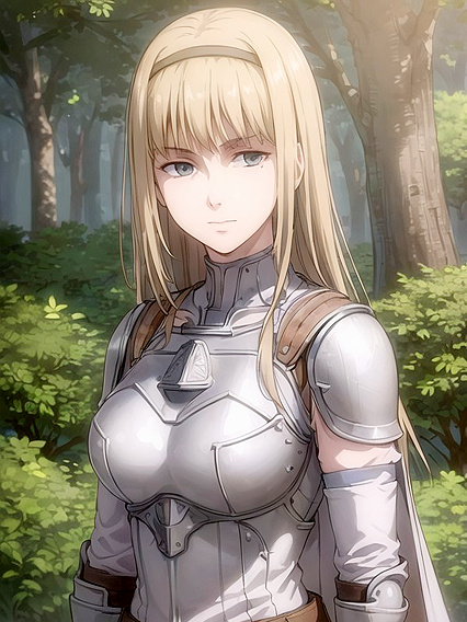 Armored beauty in medieval cape teases in steamy hentai action