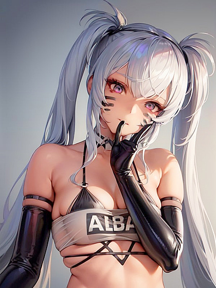 Alabama from Azur Lane Teased with Gentle Touches and Tiny 18+ Breasts