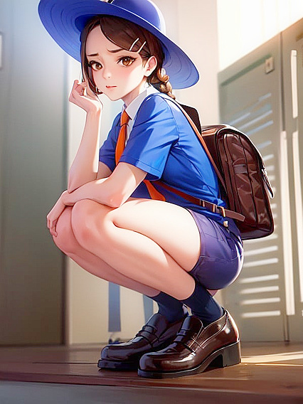 Juliana from Pokémon Enjoys Intimate Face-Touching in Small Breasts Hentai Scene