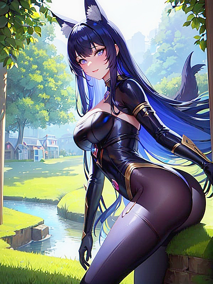 Delta's Astonished Expression Lights Up With Wonder in Panoramic hentai Scenes