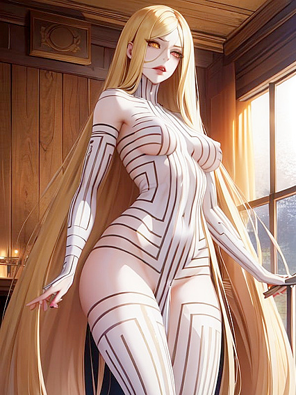 Asherah from Shin Megami Tensei Enjoying Petite Breasted Hentai Delights