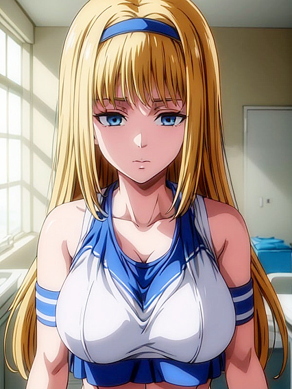 Ymir Fritz from Attack on Titan Cosplays with Massive Breasts in Hentai AI Action