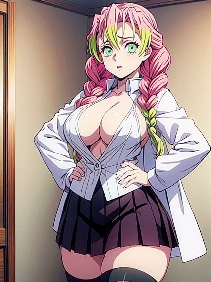 Cosplayer Enjoys Intense Solo Pleasure in Sexy Cosplay Hentai Scene