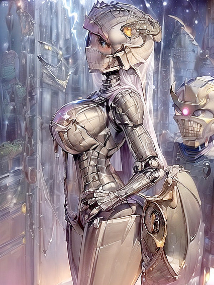 Lightning-Charged Chimera BattlesCrocodile in Erotic Hentai Fantasy