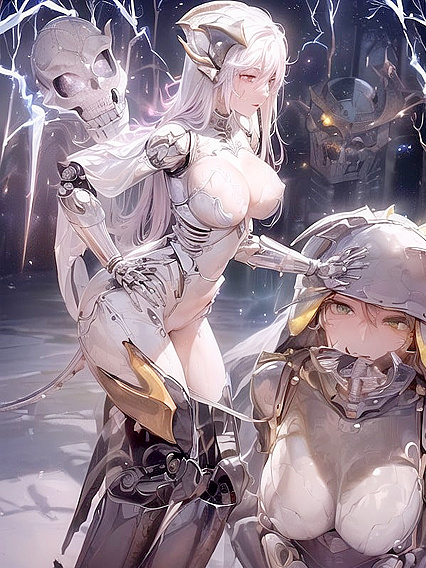 Cyber Dragon in Gothic hentai for Intense AI Erotic Adventures