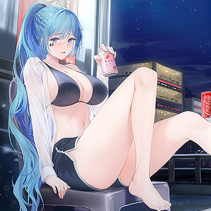 Pounding my pussy on camera after chugging down some whiskey - HENTAI XXX PIC!