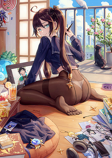 Hella Art-y Flick by Moonchick [NSFW GIFTed Pic]