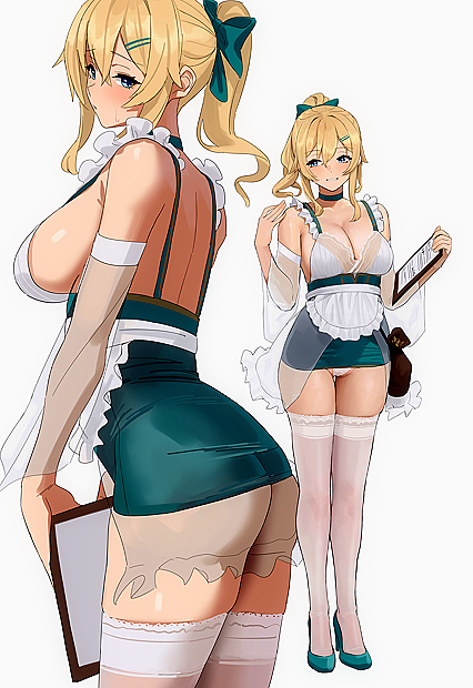 Horny AF Maids - Banging Their Brooms Harder Than Ever! (12 Inches of Hottest XXX Pics Inside)