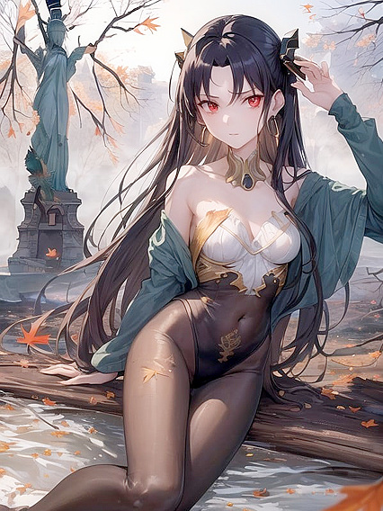 Sunlight Through Decaying Trees: Statue of Liberty Falls in Erotic hentai Animation