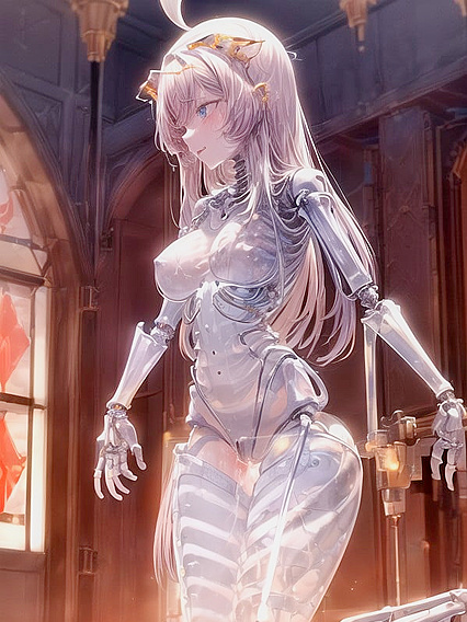 Cybernetic hentaiIA: Open-Mouthed Pleasure with Massive Machines