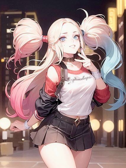 Vintage Oversized Sweater and Soft Shimmery Makeup in Pastel-Colored HentaiErotica