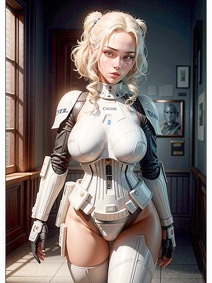 Seductive Female Stormtrooper Takes Charge in Steamy Hentai Action
