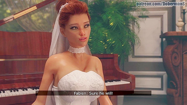 Beautiful bride cheats on her wedding day with a huge black cock