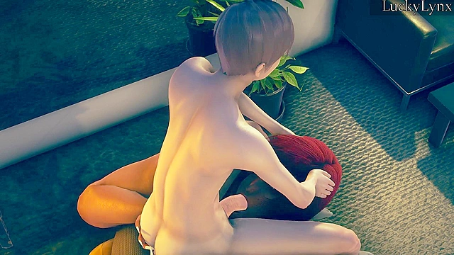 The Ritual - Part Two - Huge 3D bbws deepthroat the cock of petite man