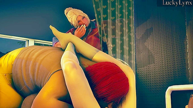 The Ritual - Part Two - Huge 3D bbws deepthroat the cock of petite man