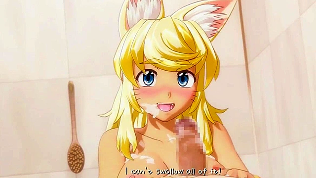 Liru Wolf Girl With You - Cute hentai doggirl likes getting fucked doggy style