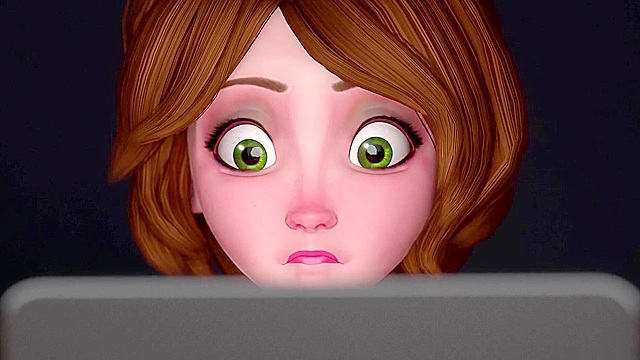 Aunt Cass helps porn obsessed son by fucking him in every way