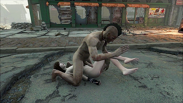 Fallout 4 mod Tifa from Final Fantasy in fight and fuck - 3d porn
