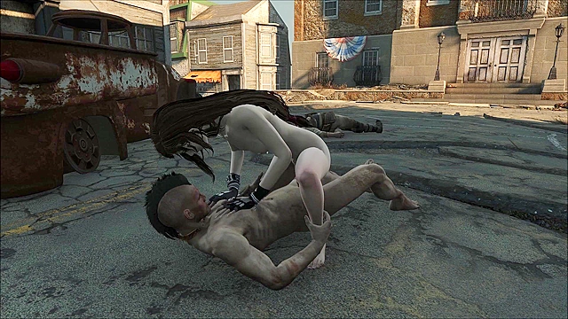 Fallout 4 mod Tifa from Final Fantasy in fight and fuck - 3d porn