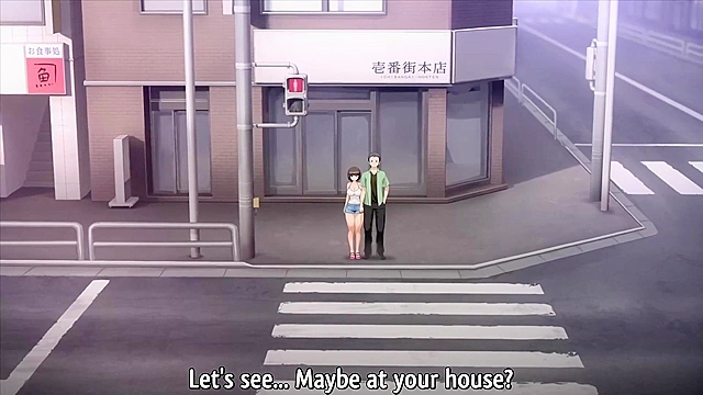 High School Girl Who Was Groped 2 - Busty hentai teen wants to fuck in the internet cafe