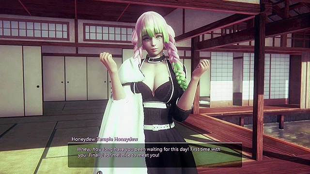 Mitsuri Kanroji from Demon Slayer fucks in 3D Hentai (Uncensored)