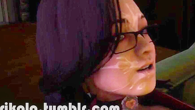 Jingle Balls - Miranda Lawson fucked by giant futanari cock