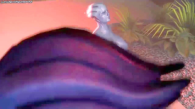 The Citadel After Party - Mass Effect girls in sex party orgy