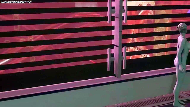 The Citadel After Party - Mass Effect girls in sex party orgy
