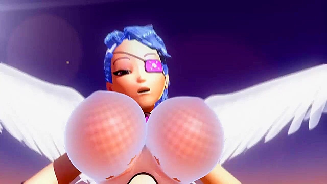 Skyjacked Absolution - Busty 3d angel gives a mid air blowjob and fucking