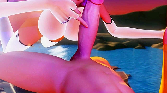 Skyjacked Absolution - Busty 3d angel gives a mid air blowjob and fucking