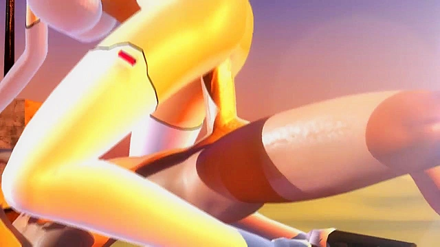 Skyjacked Absolution - Busty 3d angel gives a mid air blowjob and fucking