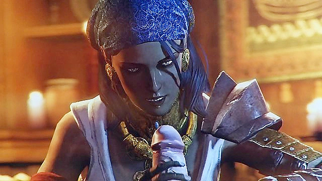 Siren's Call - Ebony pirate girl sucks the captain's dick to pay off debts