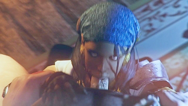 Siren's Call - Ebony pirate girl sucks the captain's dick to pay off debts