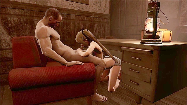 Fallout 4 Marie Rose loves stroking and sucking cock